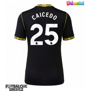 Chelsea Moises Caicedo #25 Dámské Venkovní Dres 2026-27 Krátký Rukáv